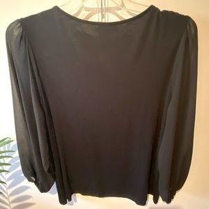 Vince Camuto Black Pullover
